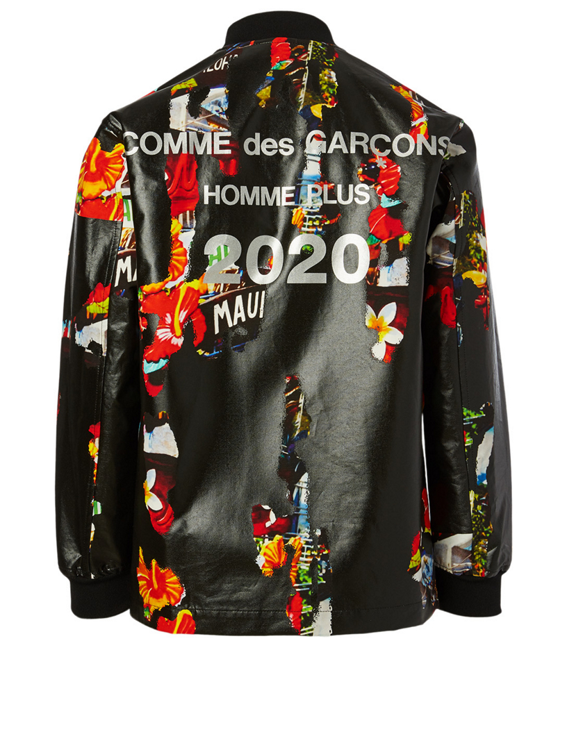 Printed Bomber Jacket