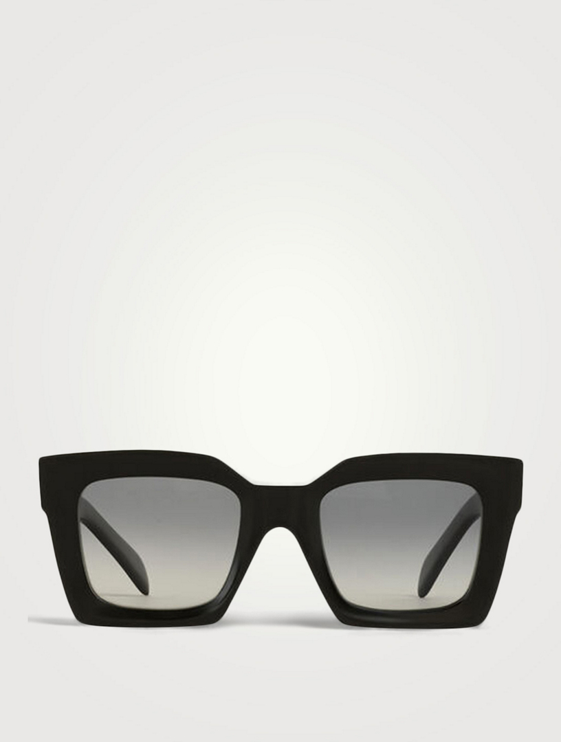 Celine square black sunglasses sale