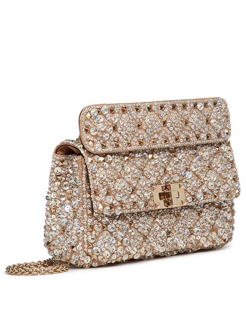 Small Spike.It Bag With Crystals