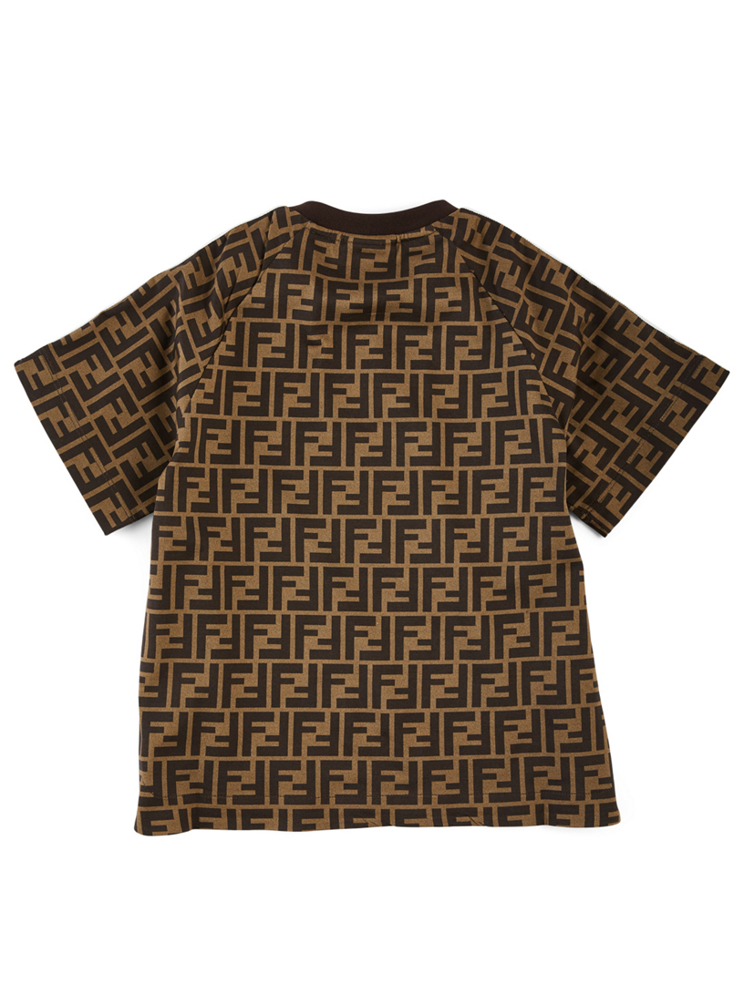 Brown fendi t outlet shirt