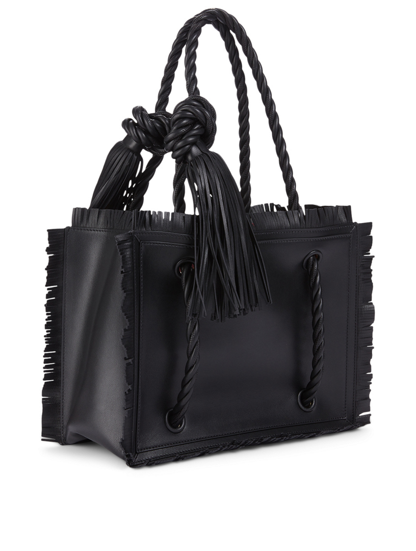 VALENTINO GARAVANI Small The Rope Leather Tote Bag Holt Renfrew