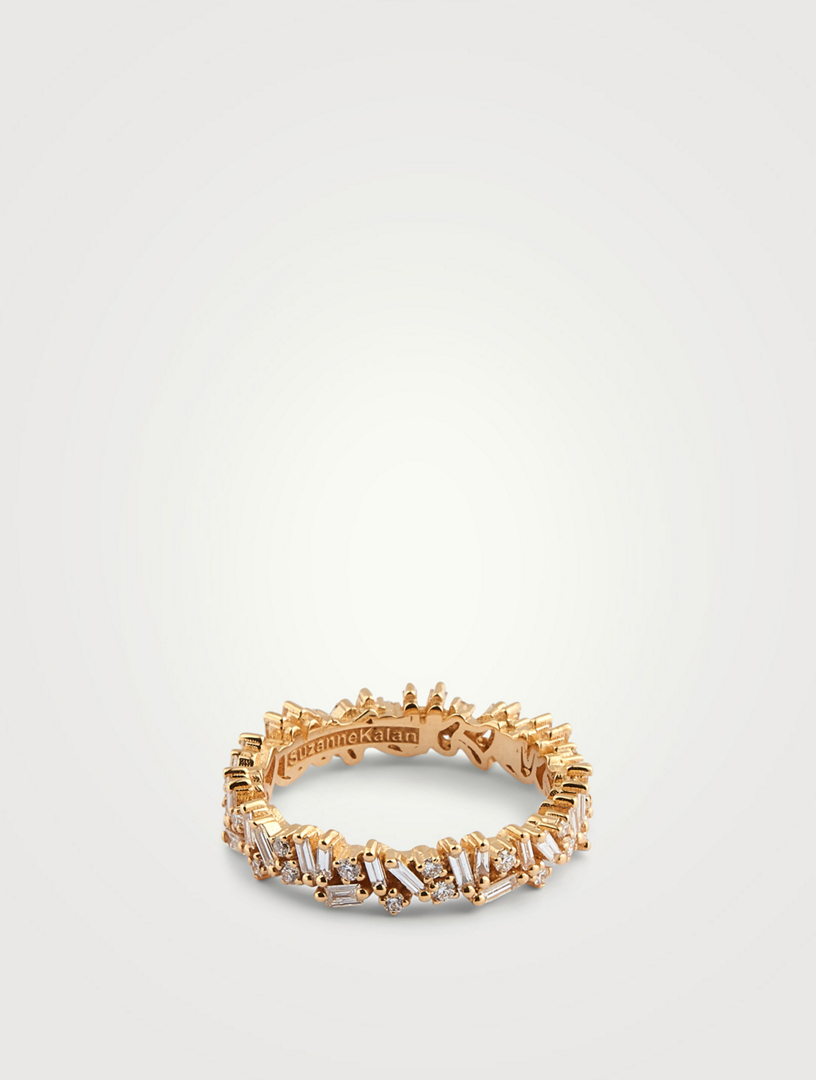 Fireworks 18K Gold Icon Eternity Band With Diamonds