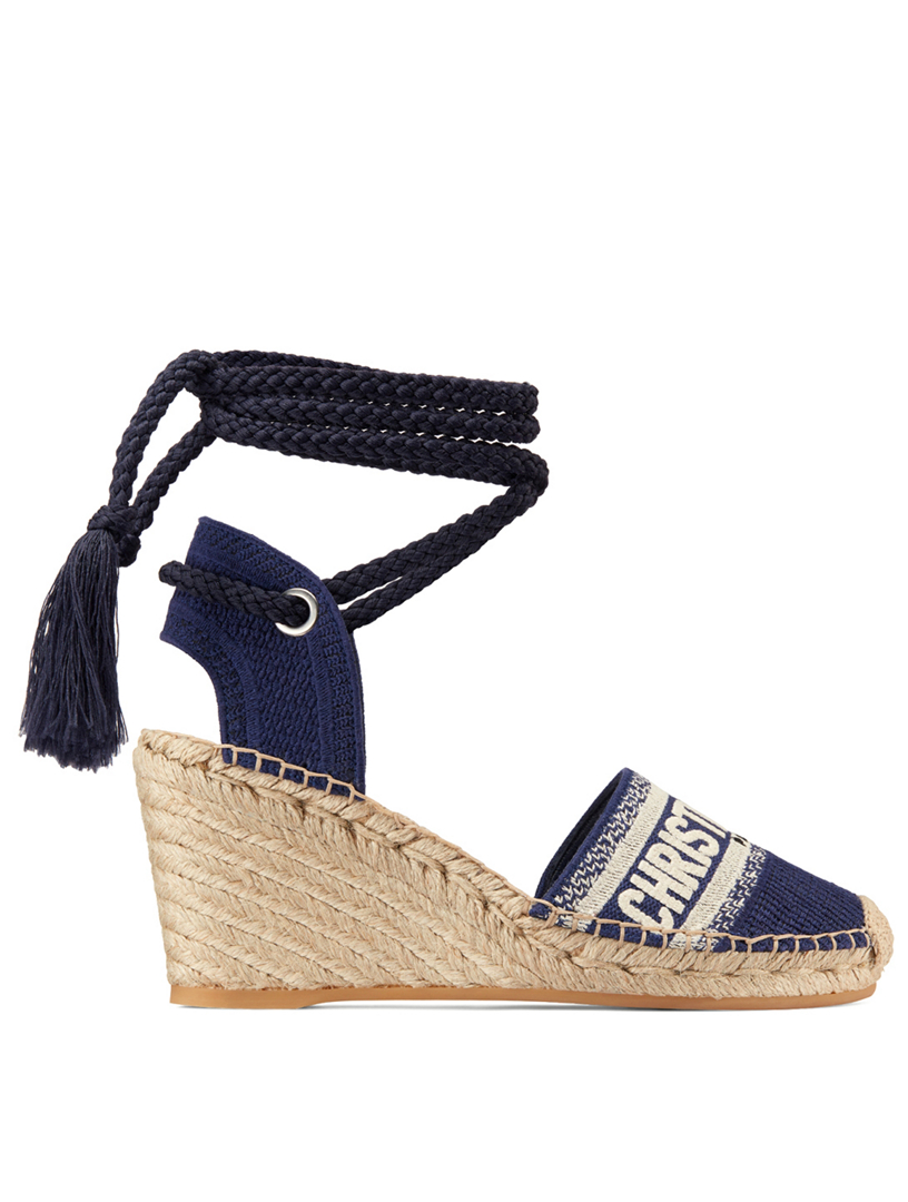 Christian dior espadrilles wedge new arrivals