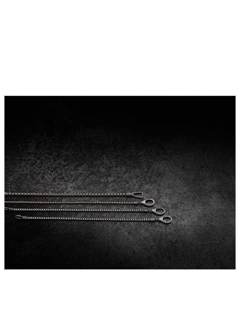 Ulysses Oxidized Silver Bracelet