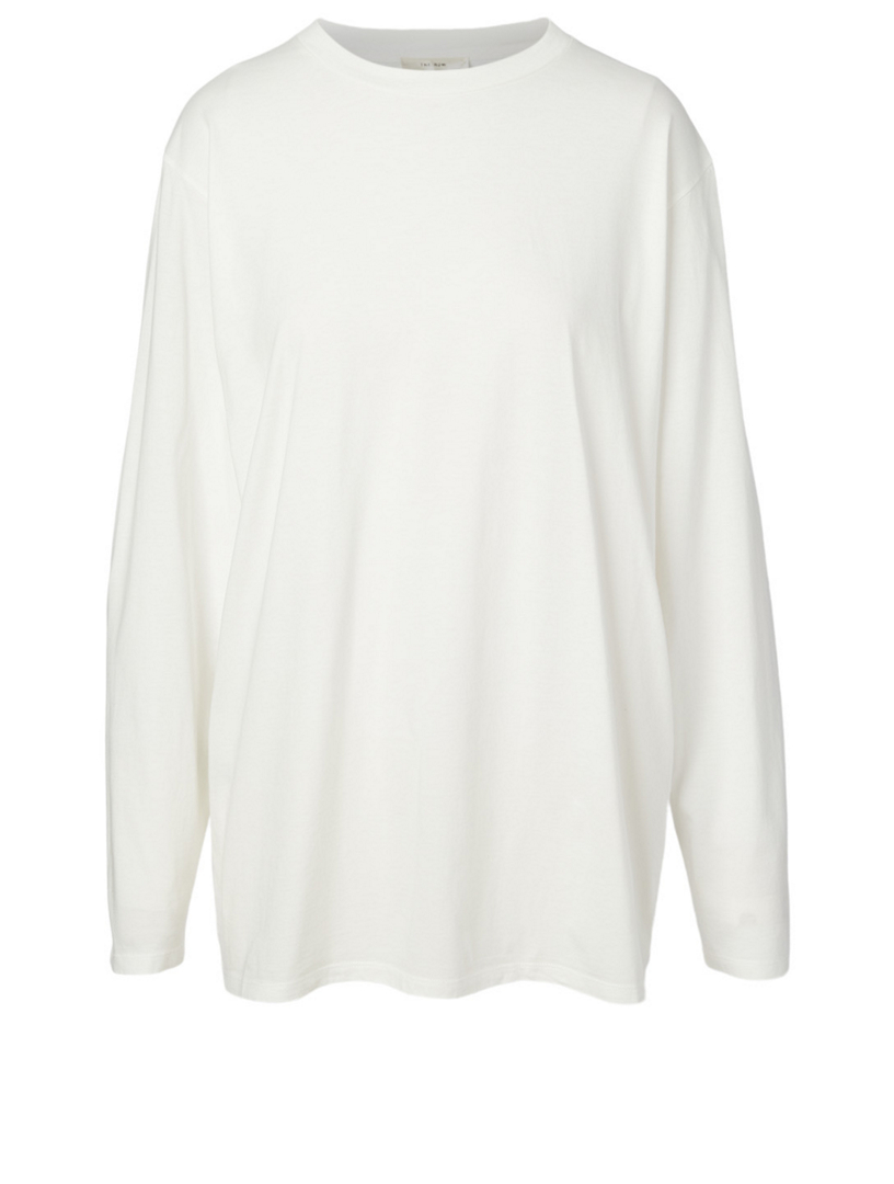 Autie Cotton Long-Sleeve T-Shirt