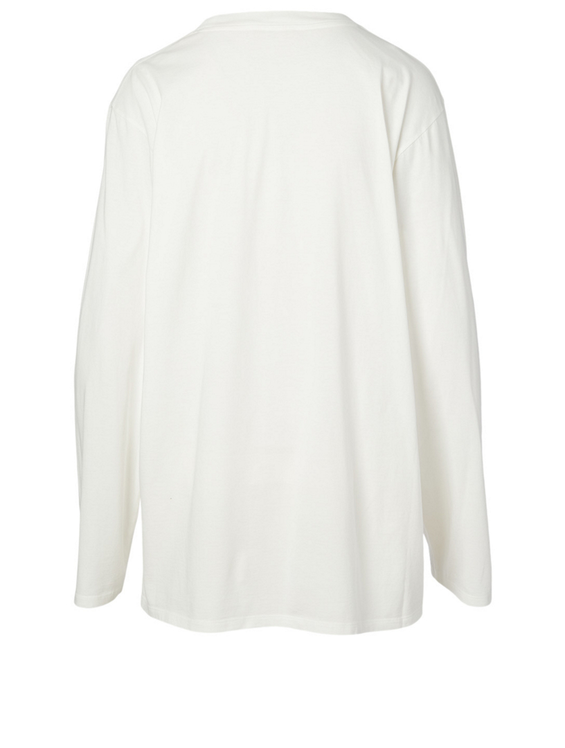 Autie Cotton Long-Sleeve T-Shirt