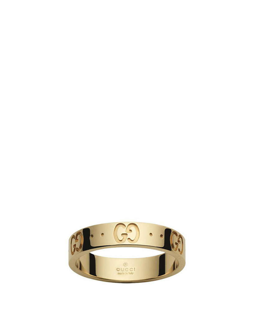 Icon 18K Yellow Gold Thin Ring