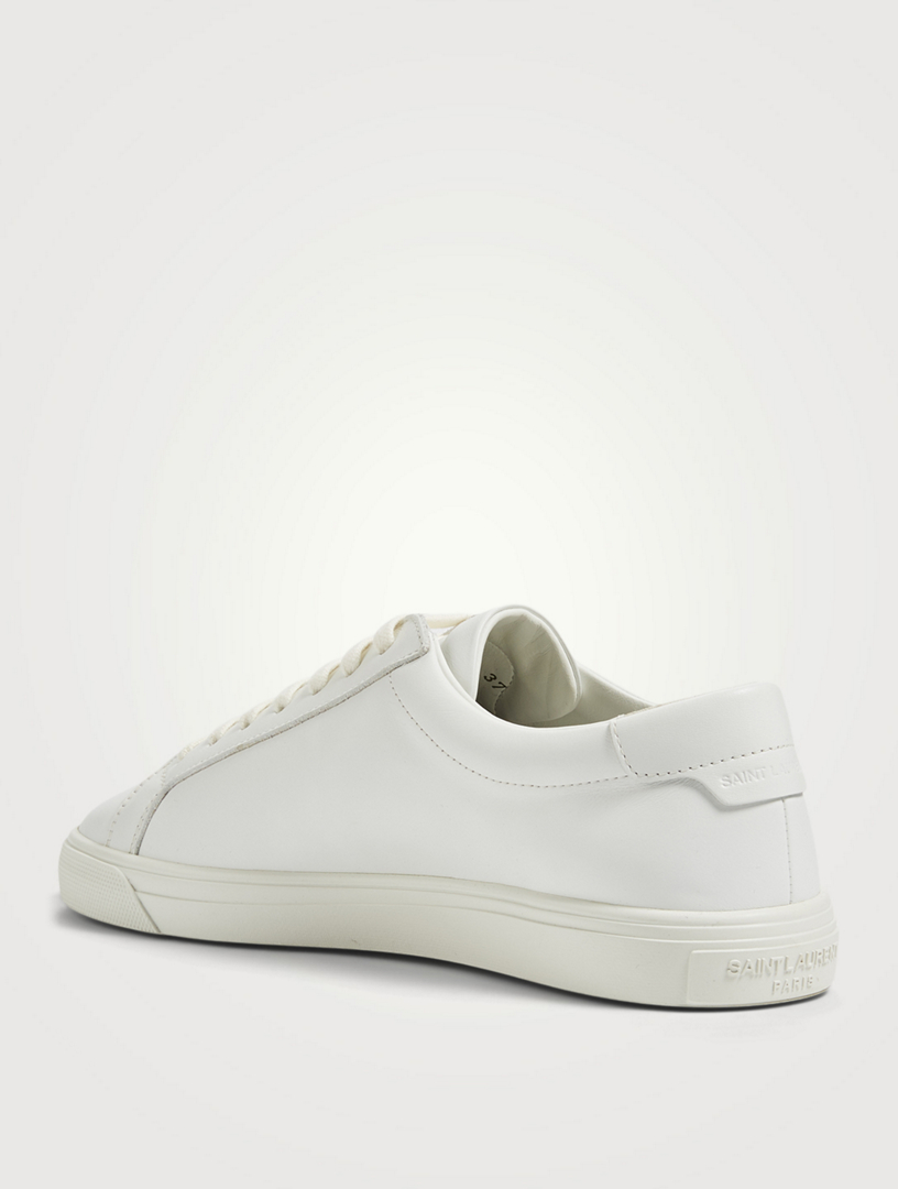 【関税&送料込】Saint Laurent Andy Smooth Leather Sneakers SAINT LAURENT Andy Leather Sneakers | Holt Renfrew