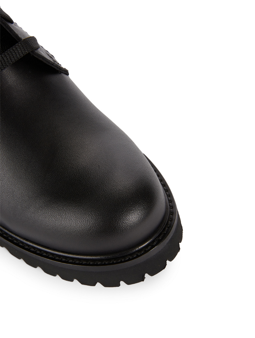 Camden Leather Combat Boots