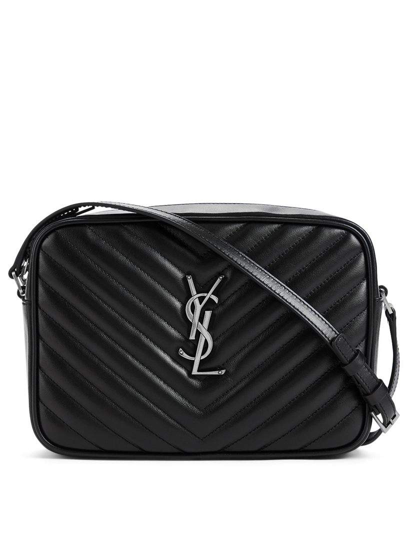 Ysl monogram leather hot sale crossbody bag