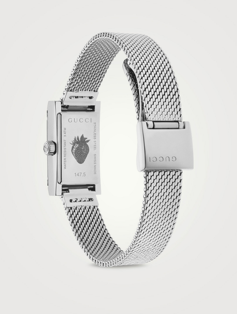 G-Frame Stainless Steel Slim Watch