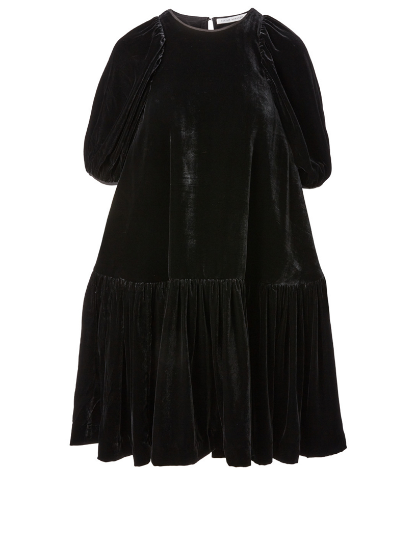 Cecilie bahnsen velvet dress hotsell