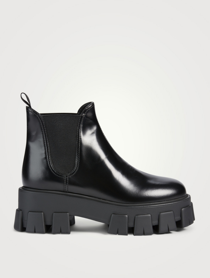 Prada women's chelsea store boots