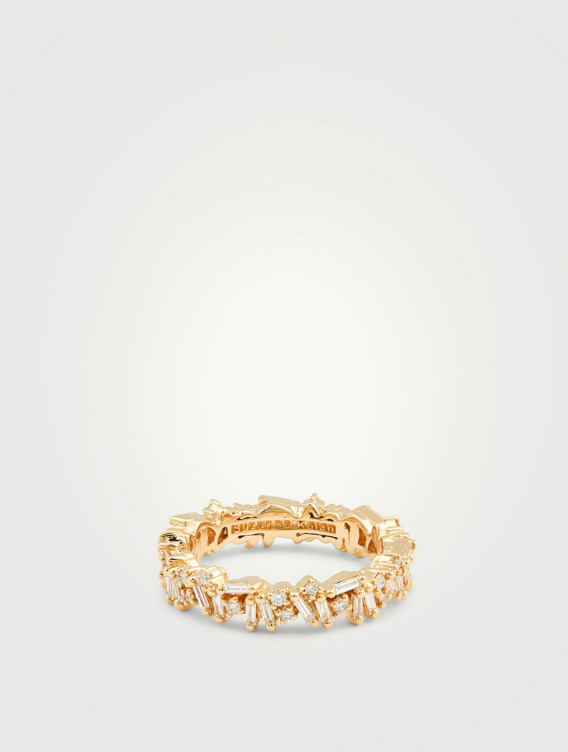 Fireworks 18K Gold Icon Eternity Band With Diamonds