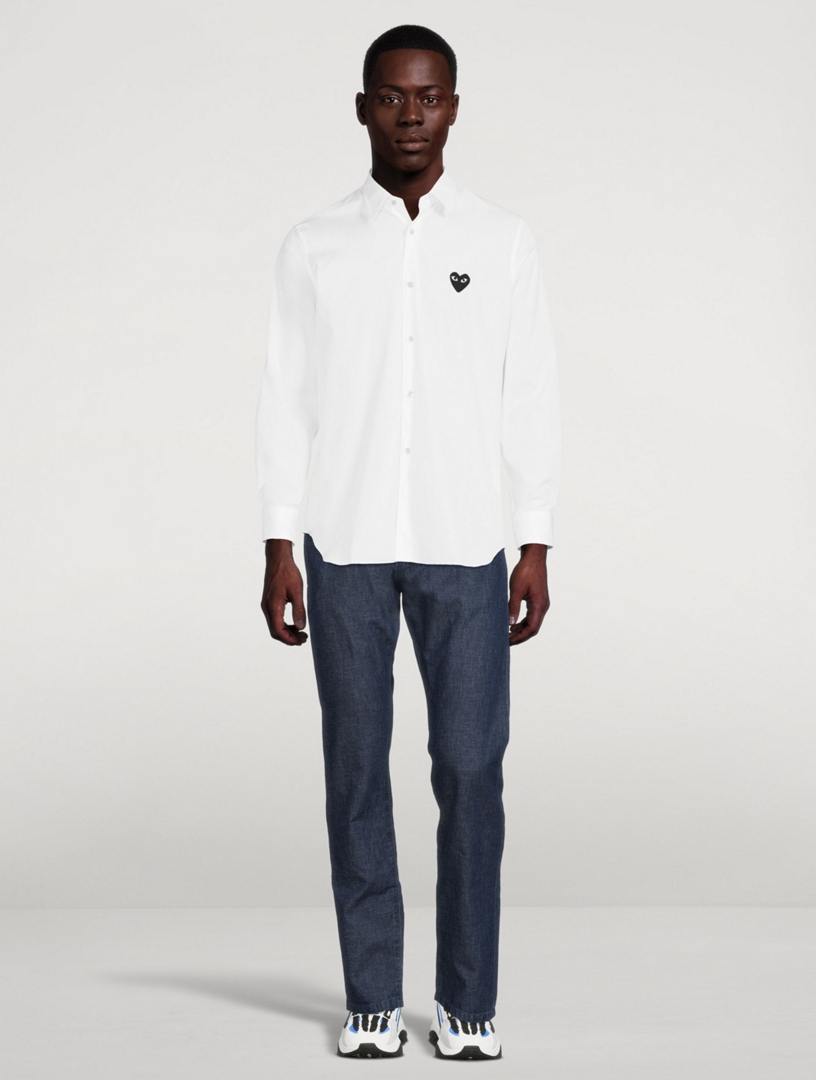 COMME DES GARCONS PLAY Cotton Heart Shirt Holt Renfrew