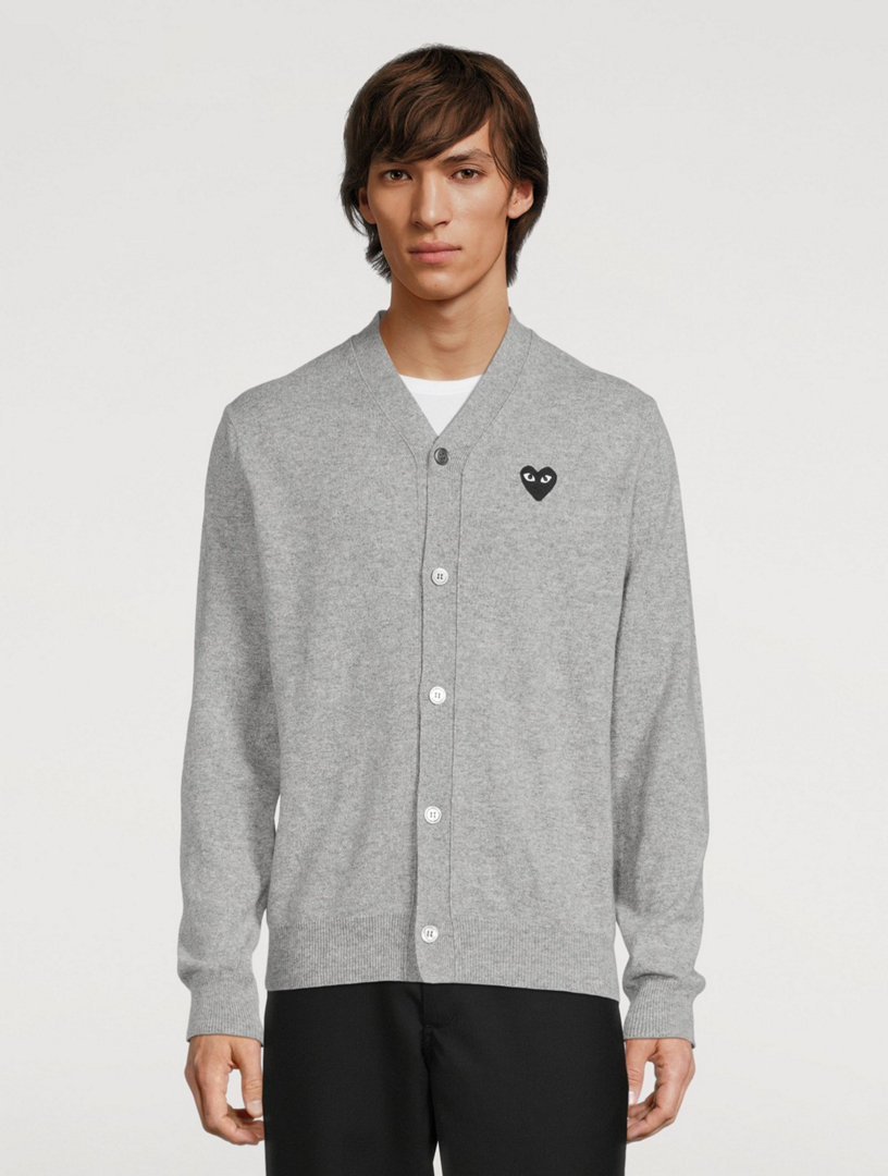 Wool V-Neck Cardigan