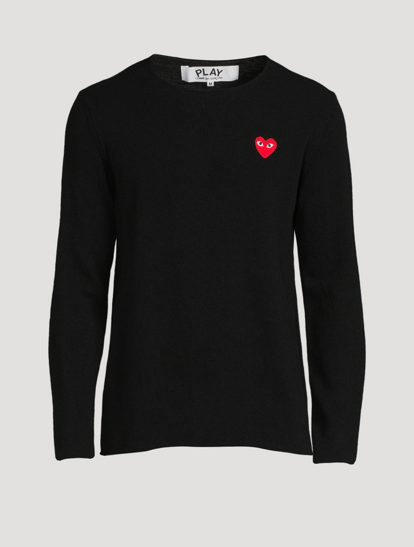 Comme des garcons outlet quarter zip t shirt