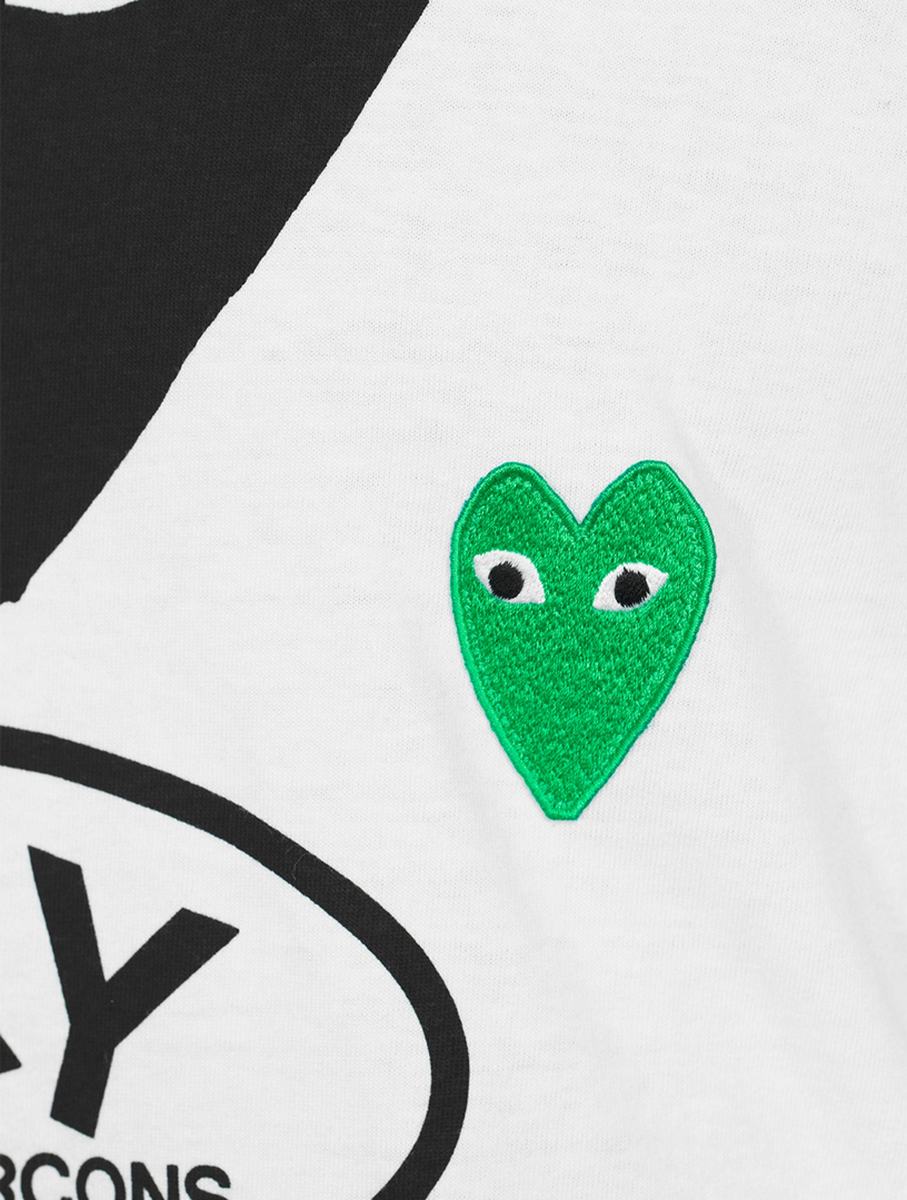 Cotton Long-Sleeve T-Shirt With Multi Logo