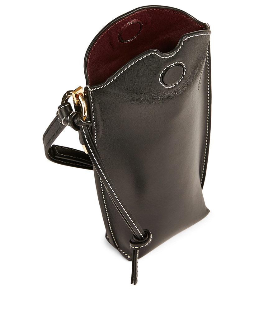 Loewe Gate Pocket Crossbody Bag Leather