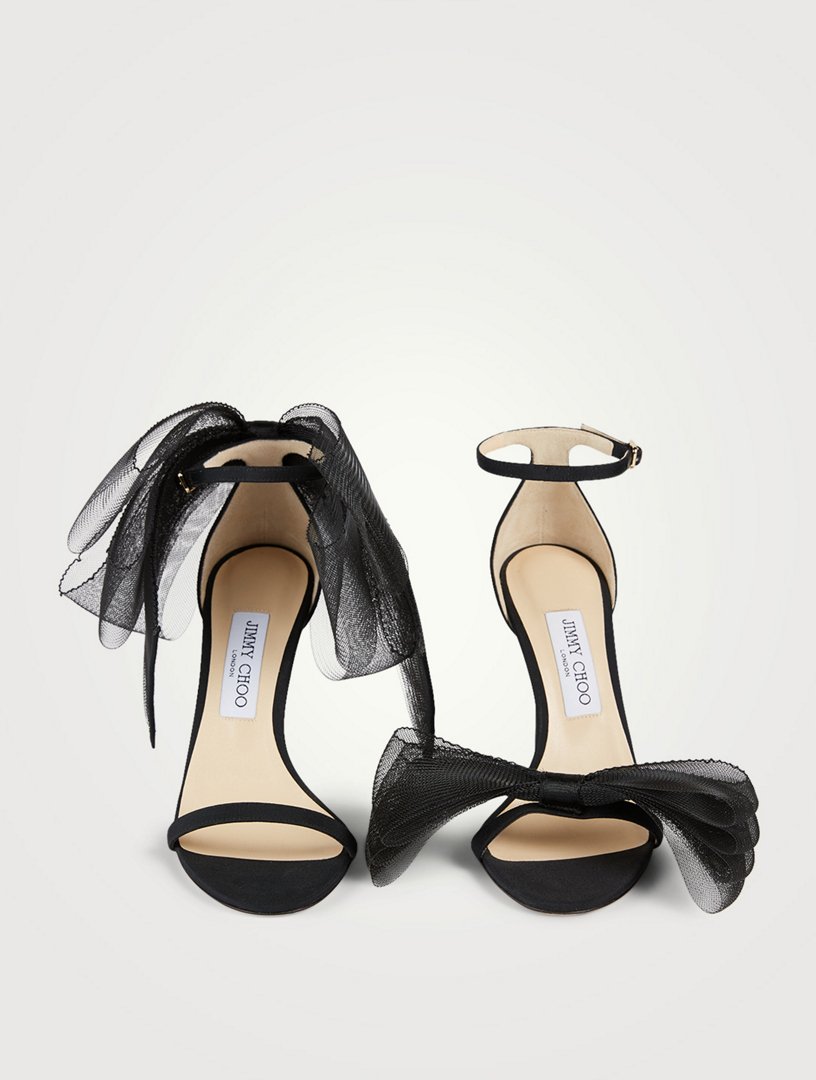 Aveline 100 Grosgrain Stiletto Sandals