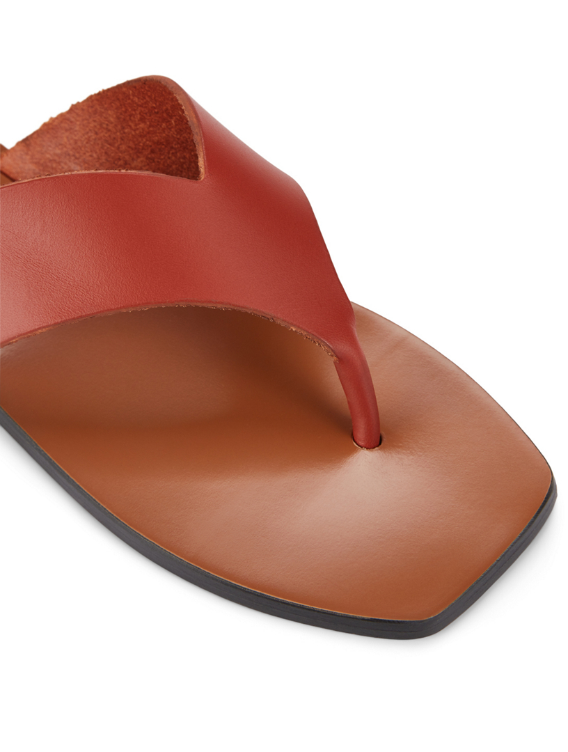 Merine Leather Thong Sandals
