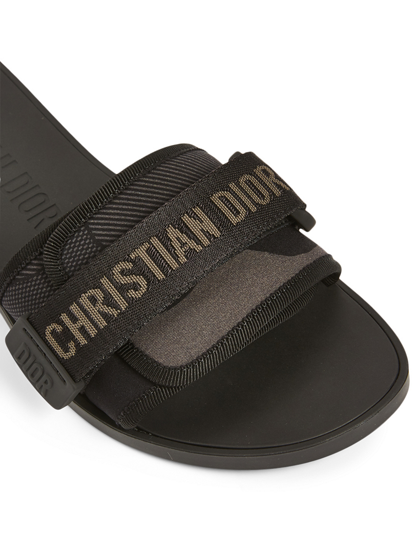 Christian dior 2025 velcro sandals