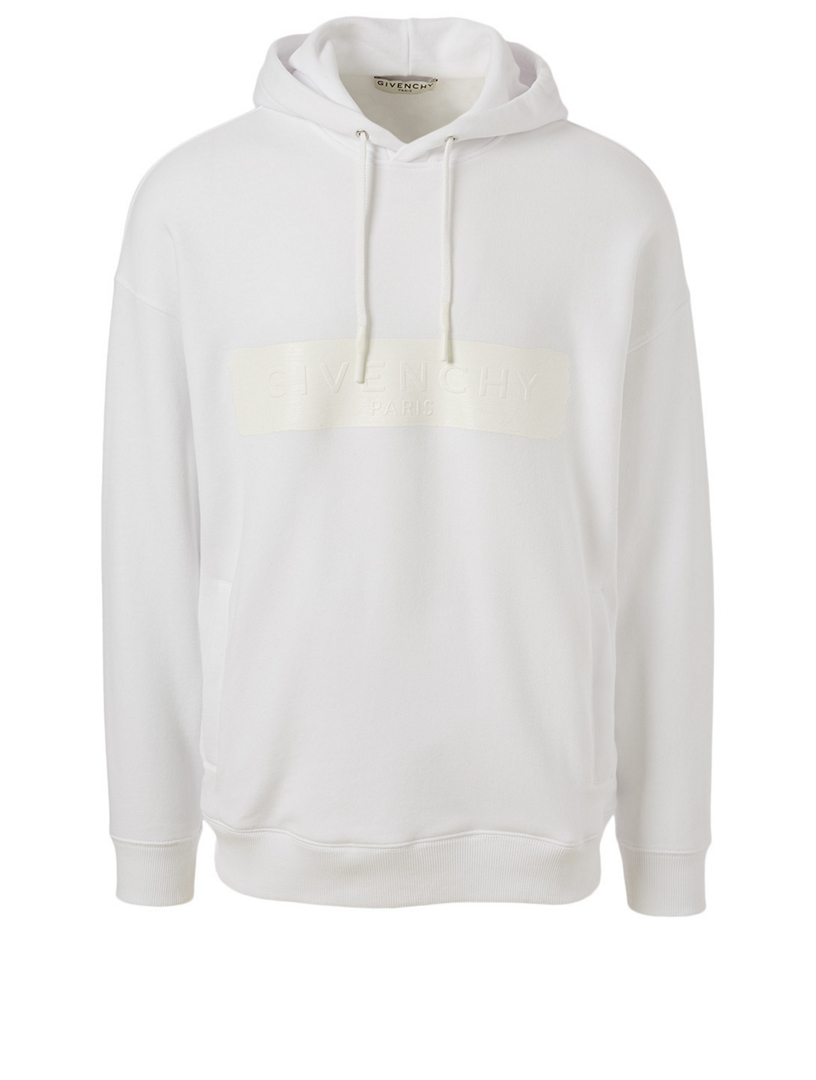 GIVENCHY Cotton Hoodie With Logo Band Holt Renfrew