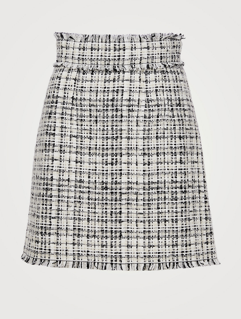 Tweed Mini Skirt
