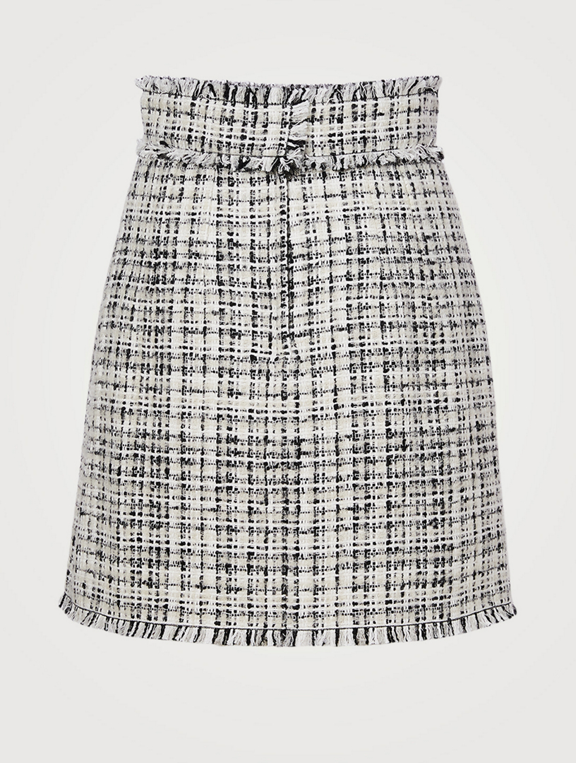 Tweed Mini Skirt