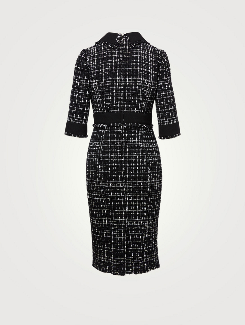 Tweed Midi Dress