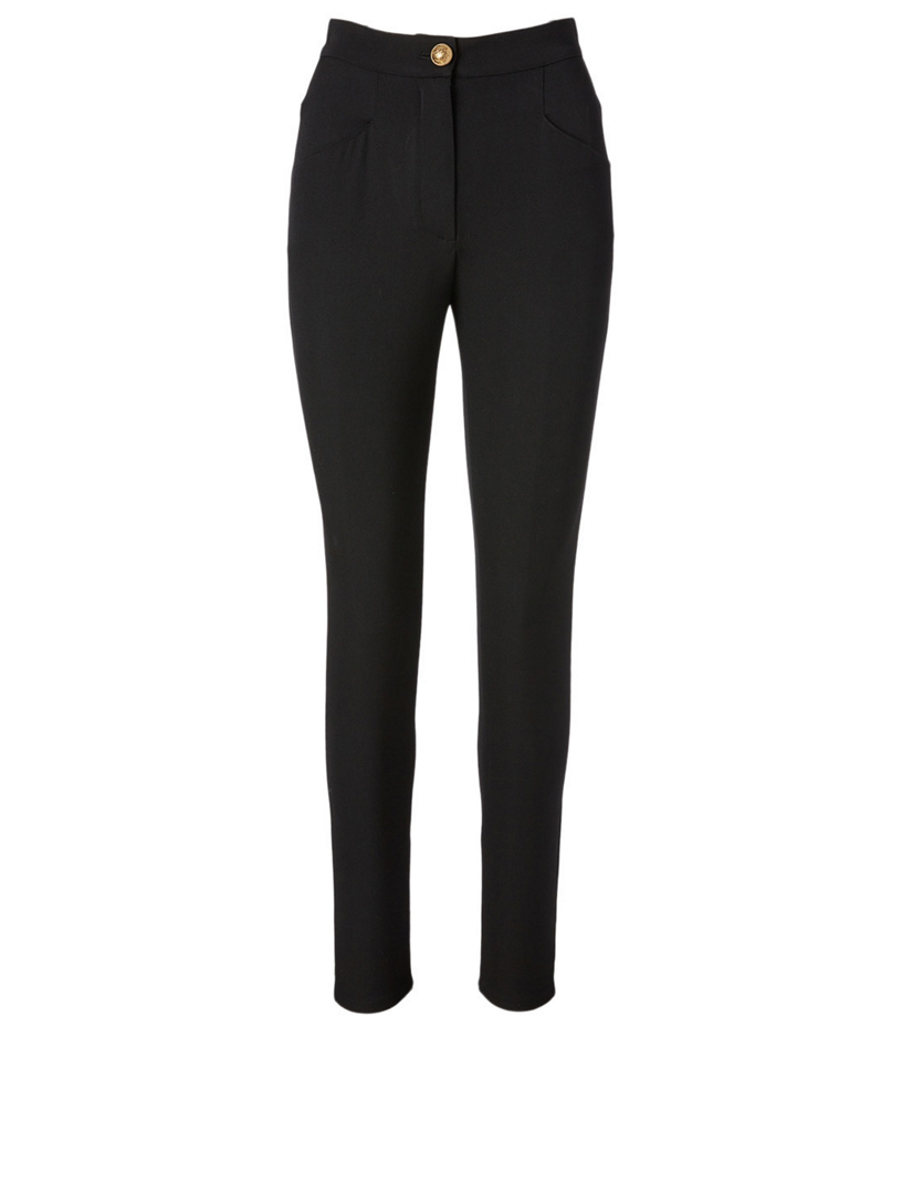 Balmain High waisted elasticated leggins