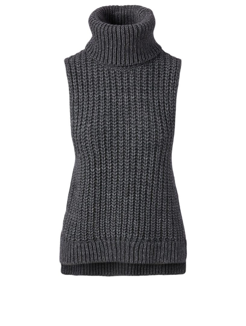 Doreen Wool-Blend Sleeveless Sweater