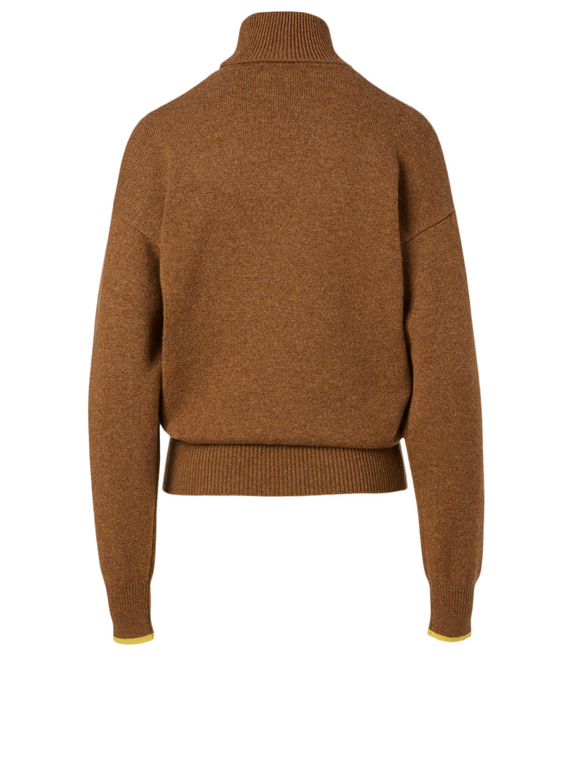 Cashmere Stretch Turtleneck Sweater
