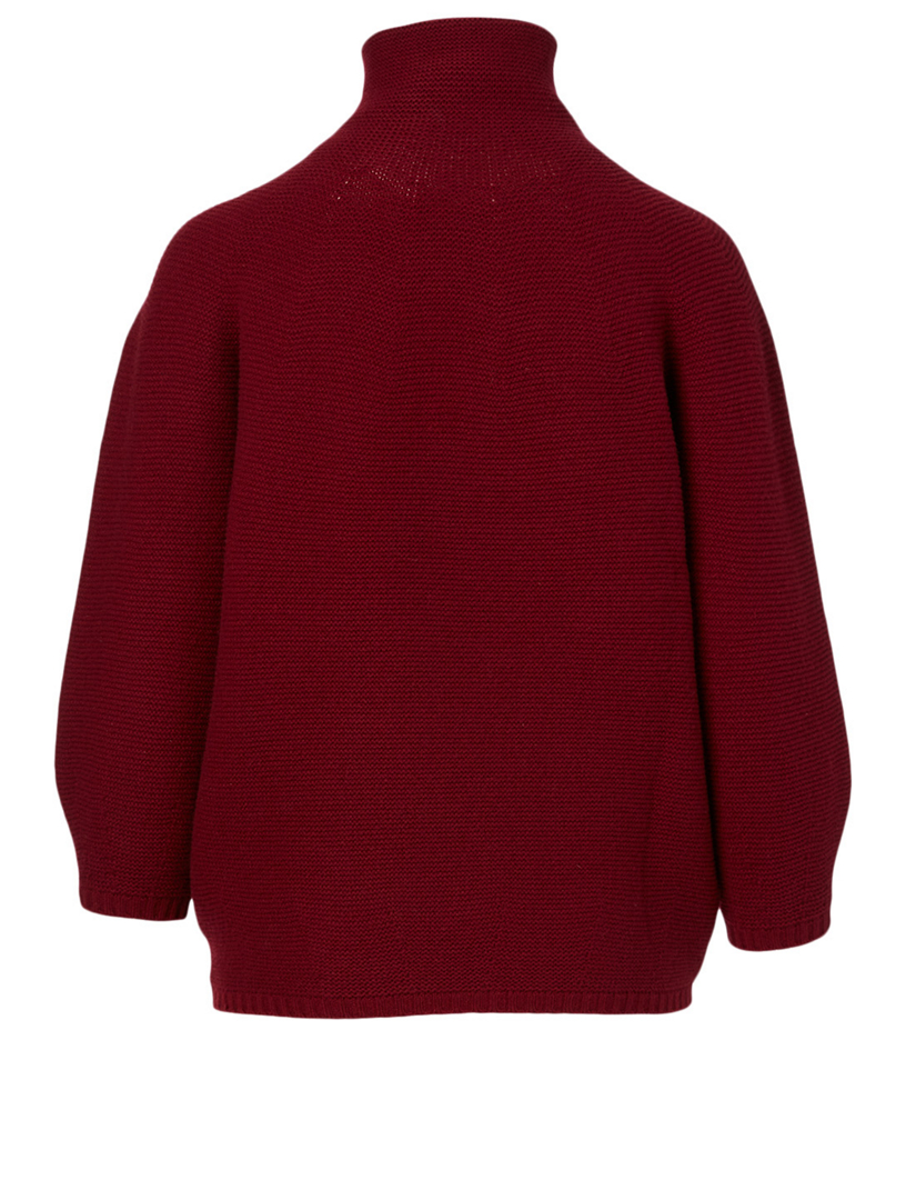Wool And Cashmere Turtleneck Sweater