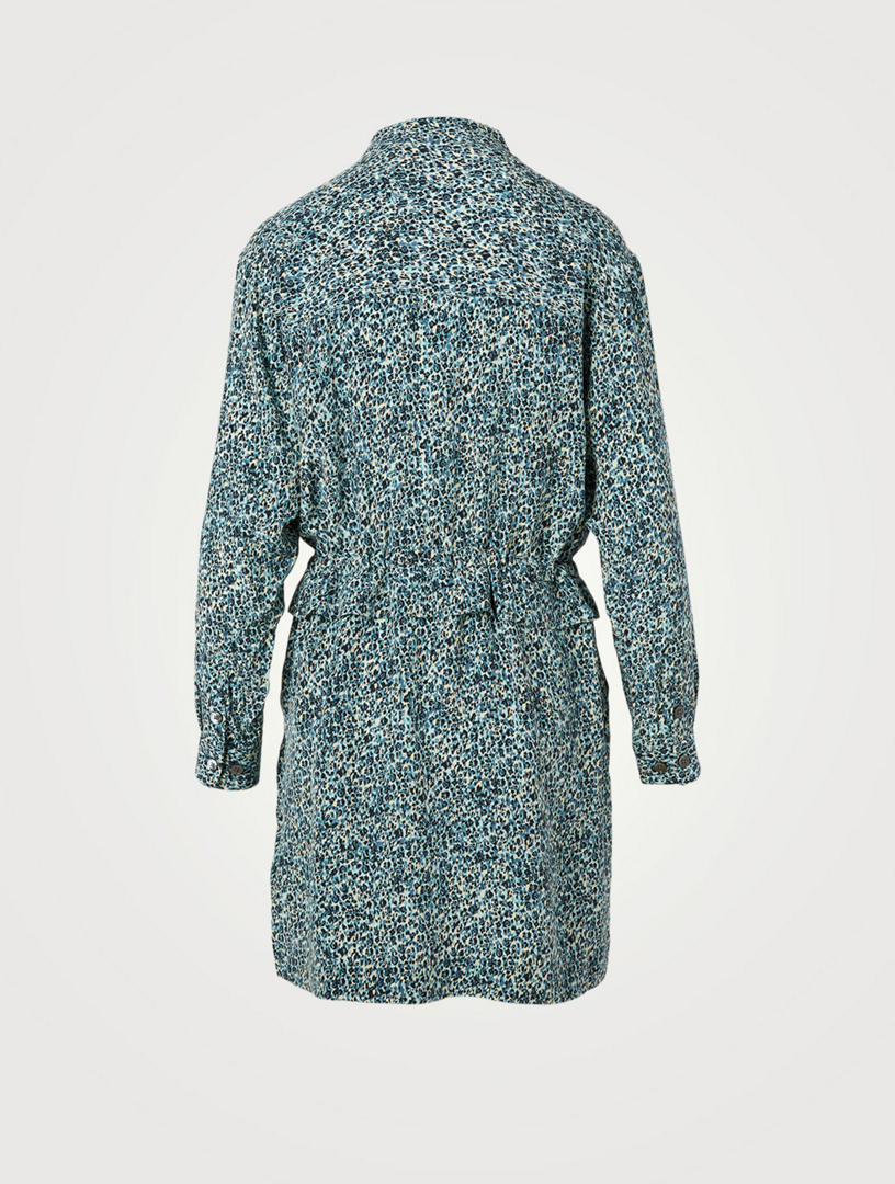 Lizza Printed Midi Dress