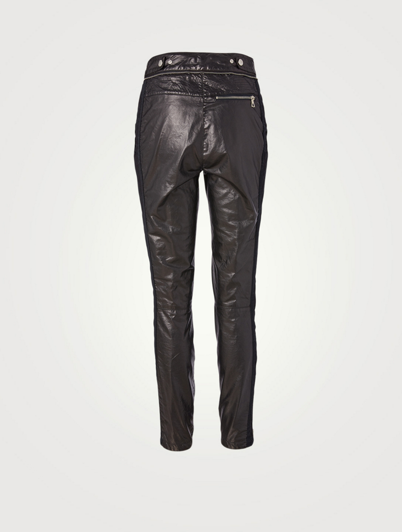 Pelgraves Coated Moto Pants