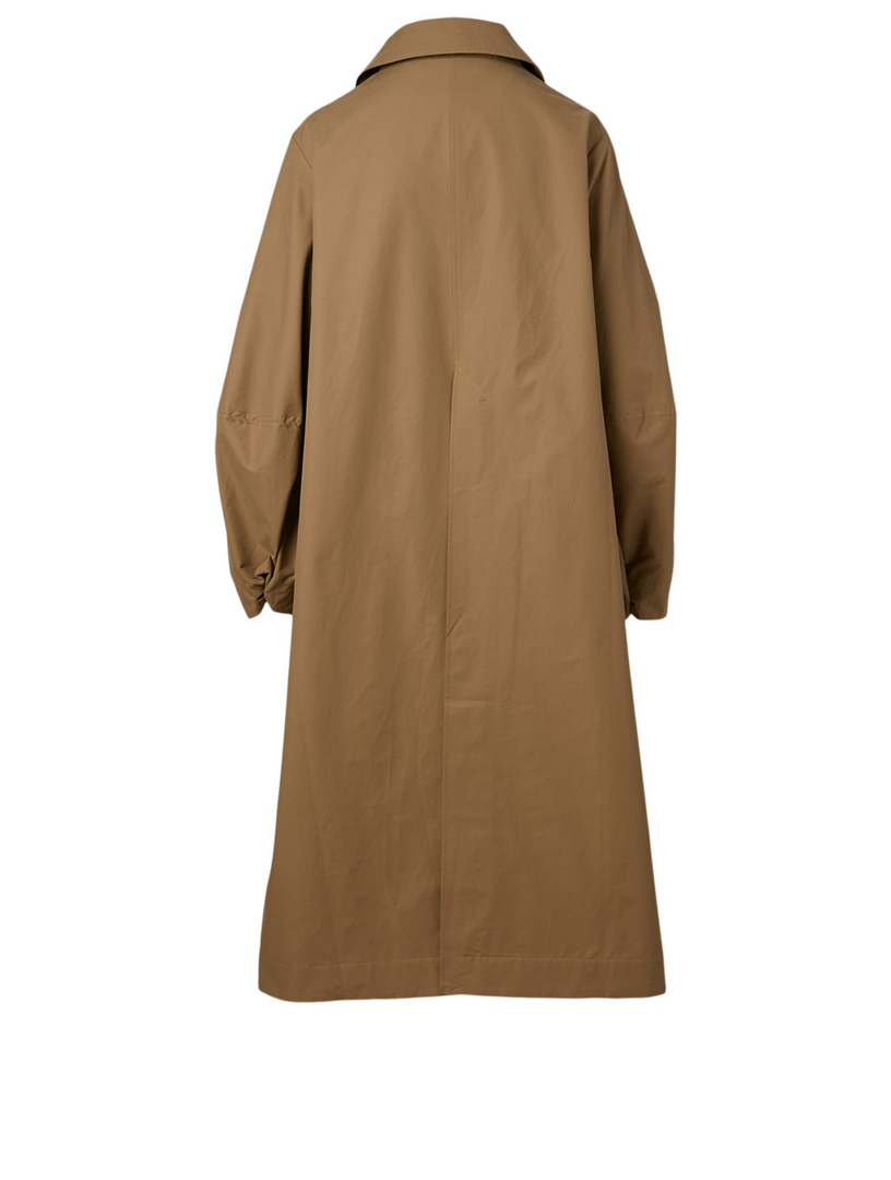 STUDIO NICHOLSON Tadao Convex-Sleeve Trench Coat | Holt Renfrew