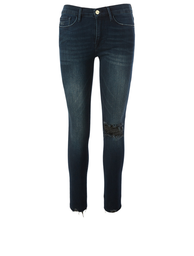 FRAME Le Skinny de Jeanne Jeans With Raw Edge Holt Renfrew