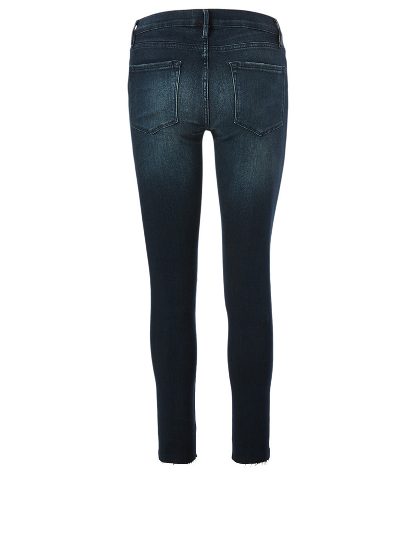 Frame le skinny de jeanne raw edge shop