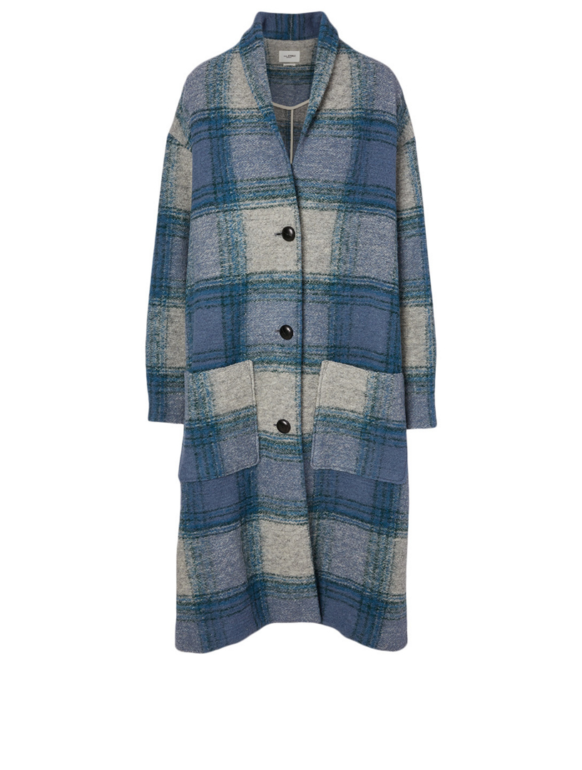 Isabel marant blanket on sale coat