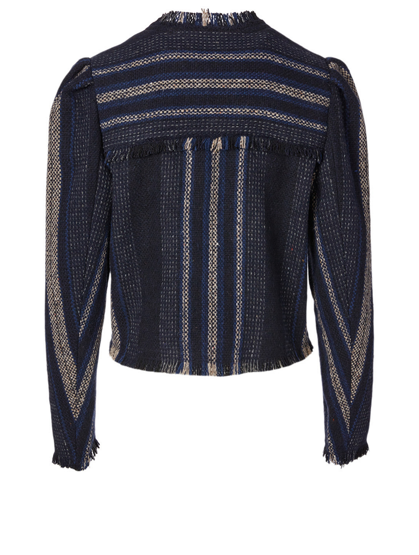 Jizaya Frayed Jacket