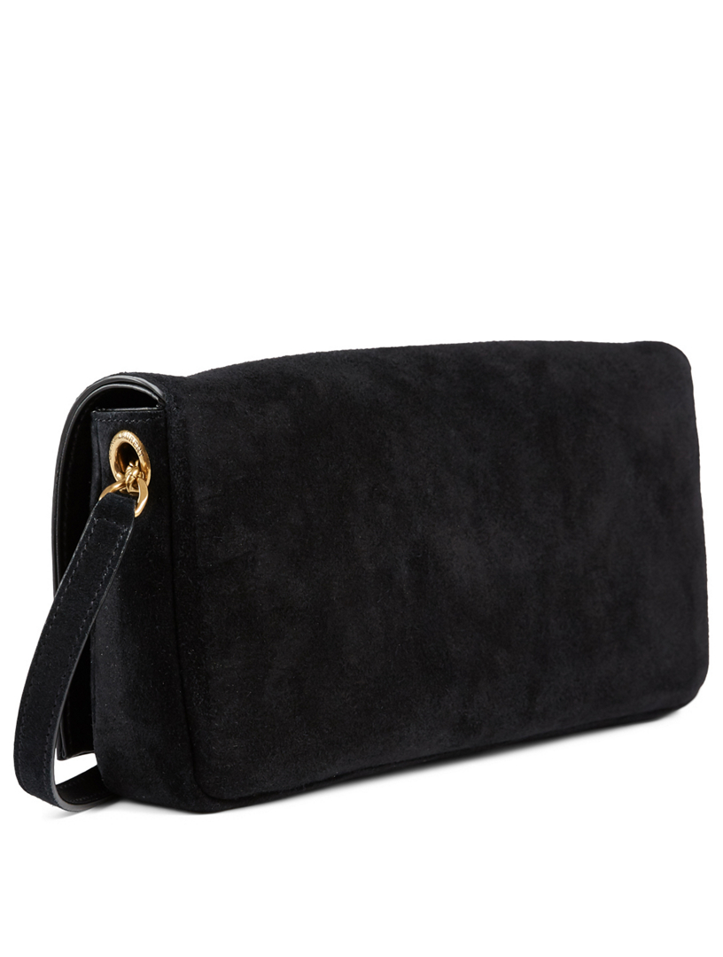 国内発送【SaintLaurent】KATE 99 ショルダーバッグ YSL SAINT LAURENT Kate 99 YSL Monogram Suede Bag | Holt Renfrew