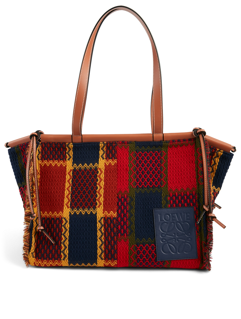 Loewe tartan bag hotsell