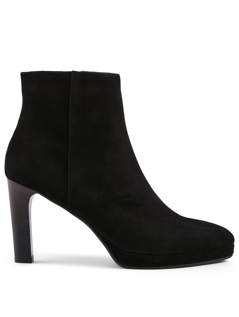 Roxana Suede Platform Ankle Boots