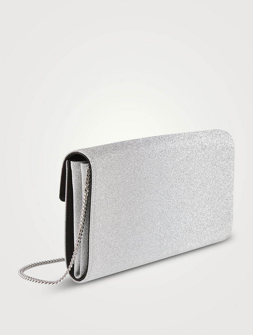 Flower Strass Glitter Clutch