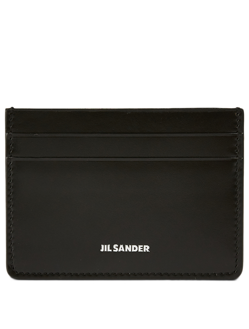 JIL SANDER Leather Card Holder | Holt Renfrew