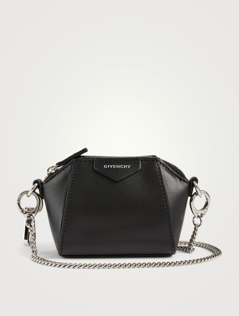 Baby antigona bag 2025 in leather with chain