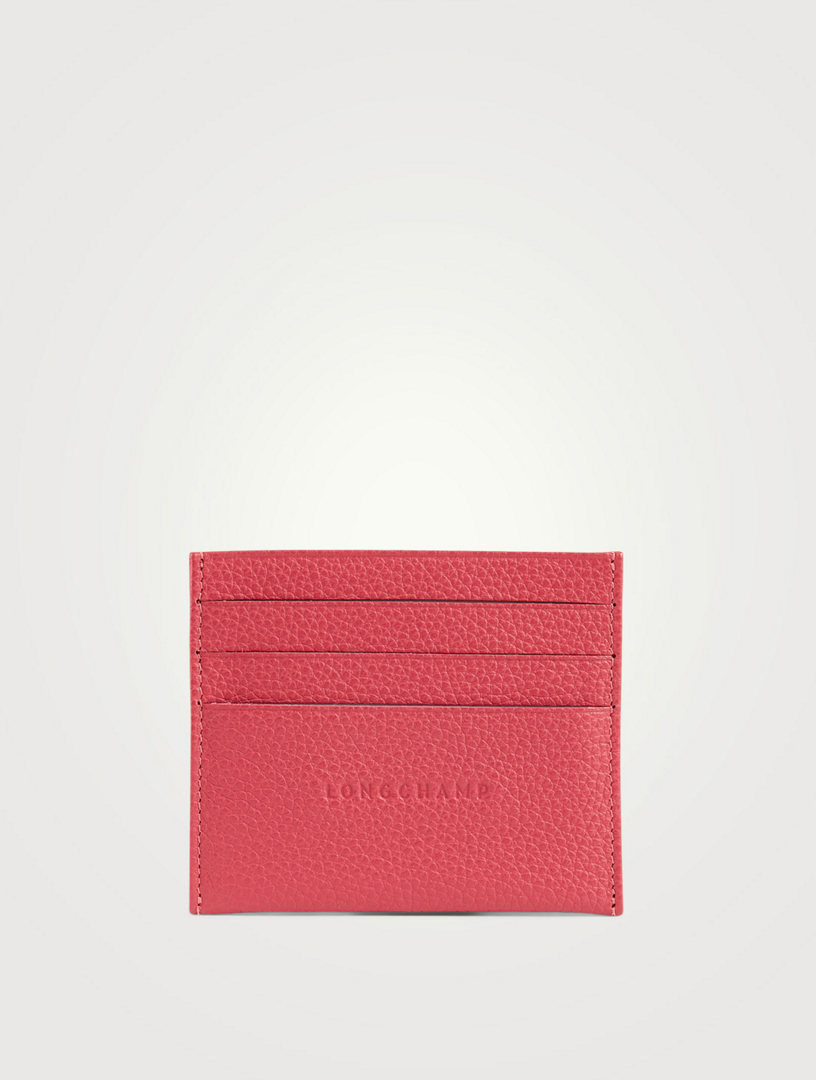 Longchamp card wallet hot sale