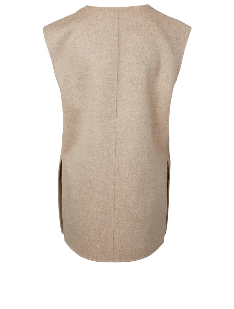 Alcoba Wool And Cashmere Vest
