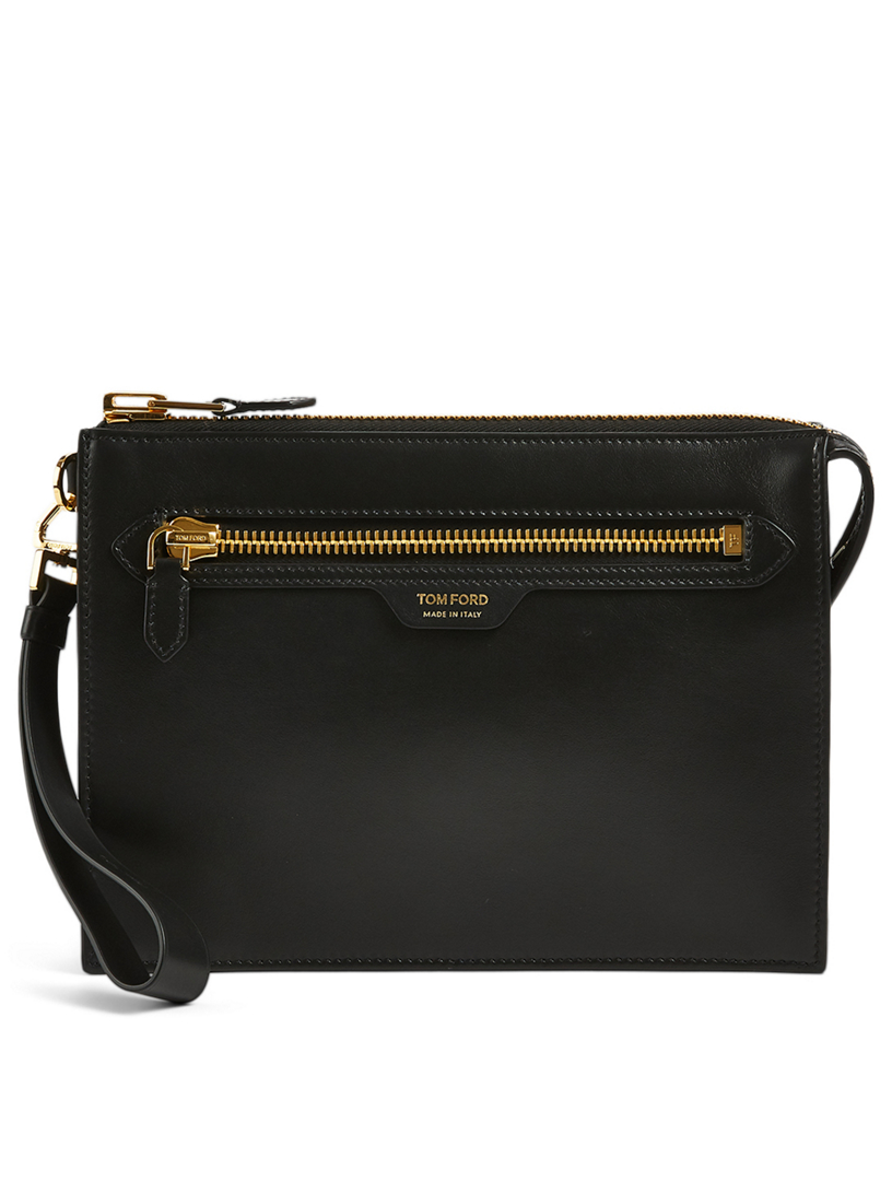 TOM FORD Leather Portfolio Pouch Bag | Holt Renfrew